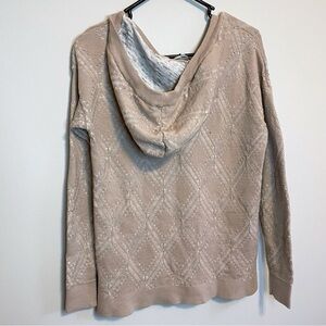 BKE Women's Casual Sweater with Hoodie, Double Layers